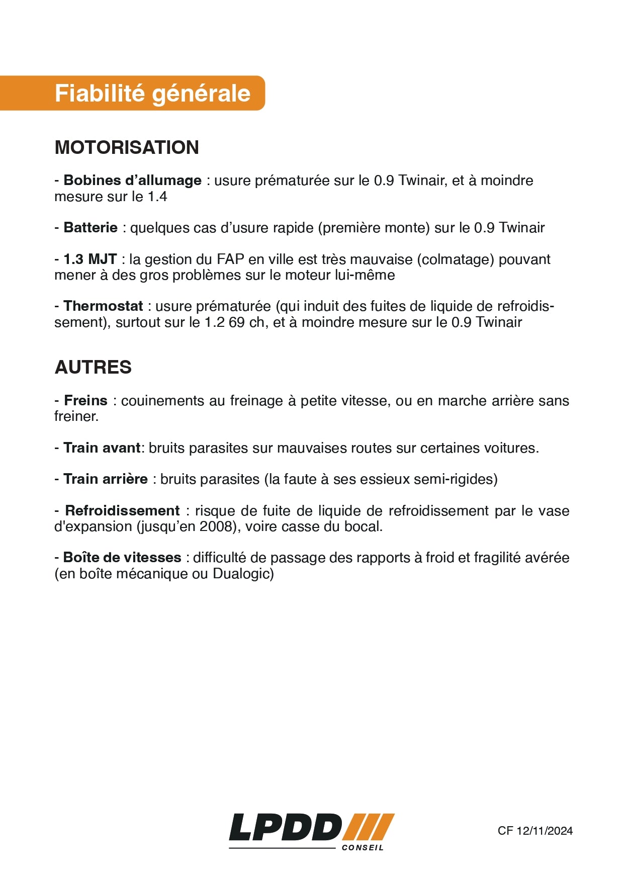 FIAT 500 (2007 - 2024)